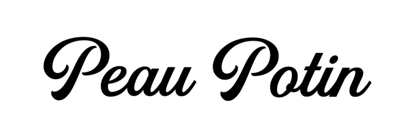 logo peau potin noir burlesque montreal